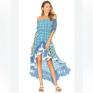 Rococo Sand silk dress size medium